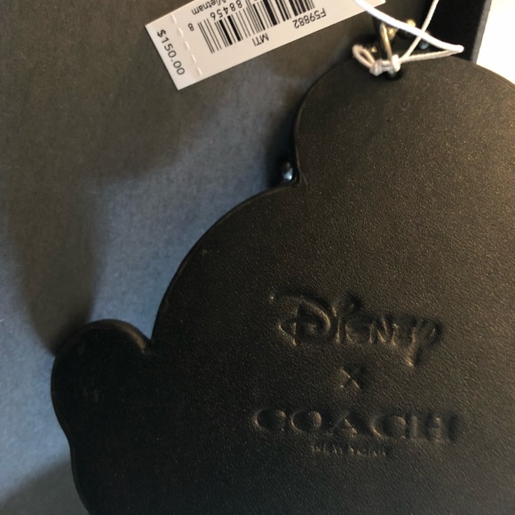 Disney X Coach NY Mickey set 4 hangtags NIB - Picture 5 of 5